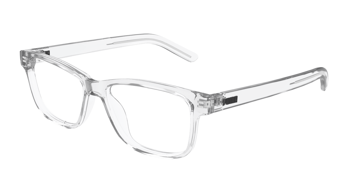 Puma PJ0082O Eyeglasses - Crystal / Transparent (007)