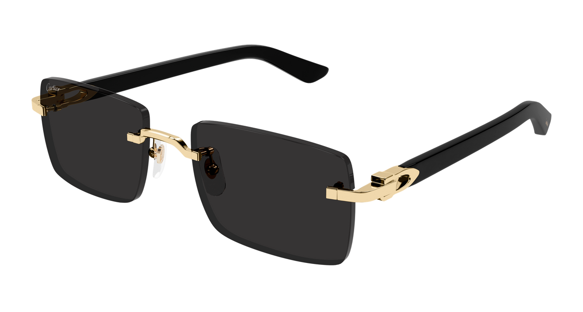 Cartier CT0579S Sunglasses - Gold / Grey (005)