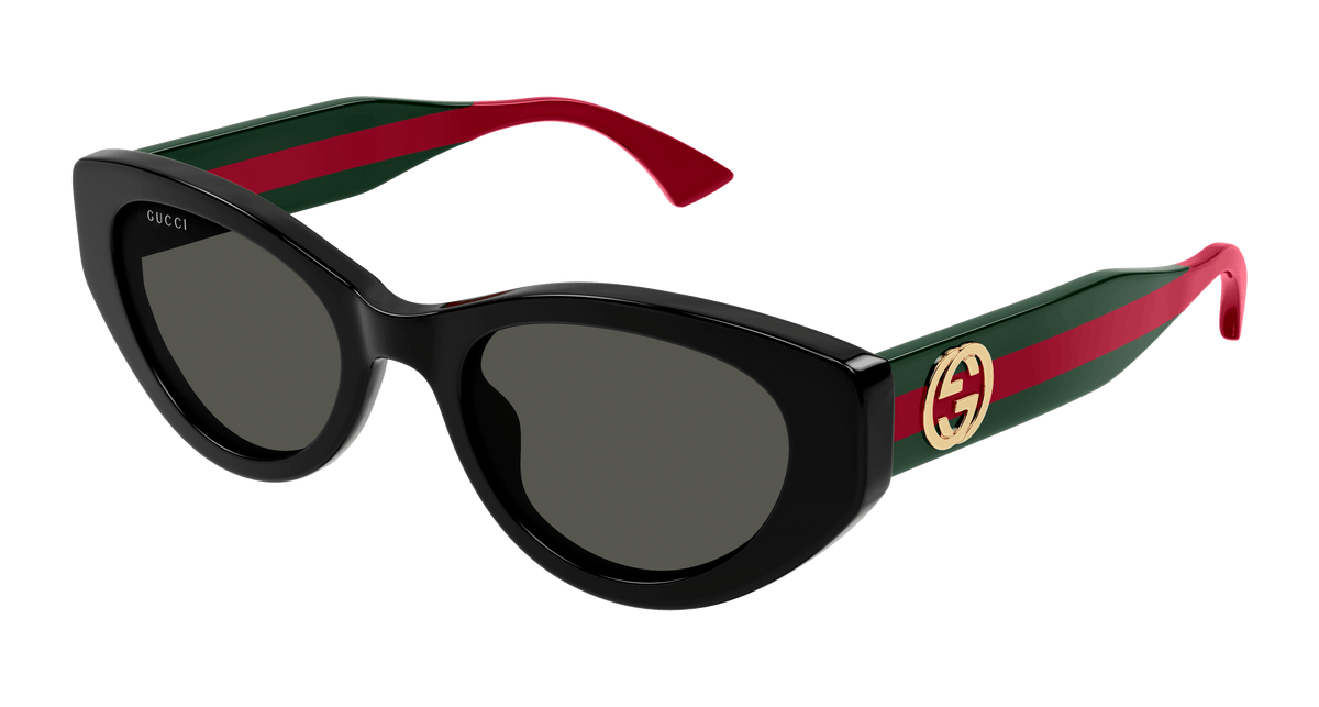 Gucci GG1862S Sunglasses - Black / Grey (001)