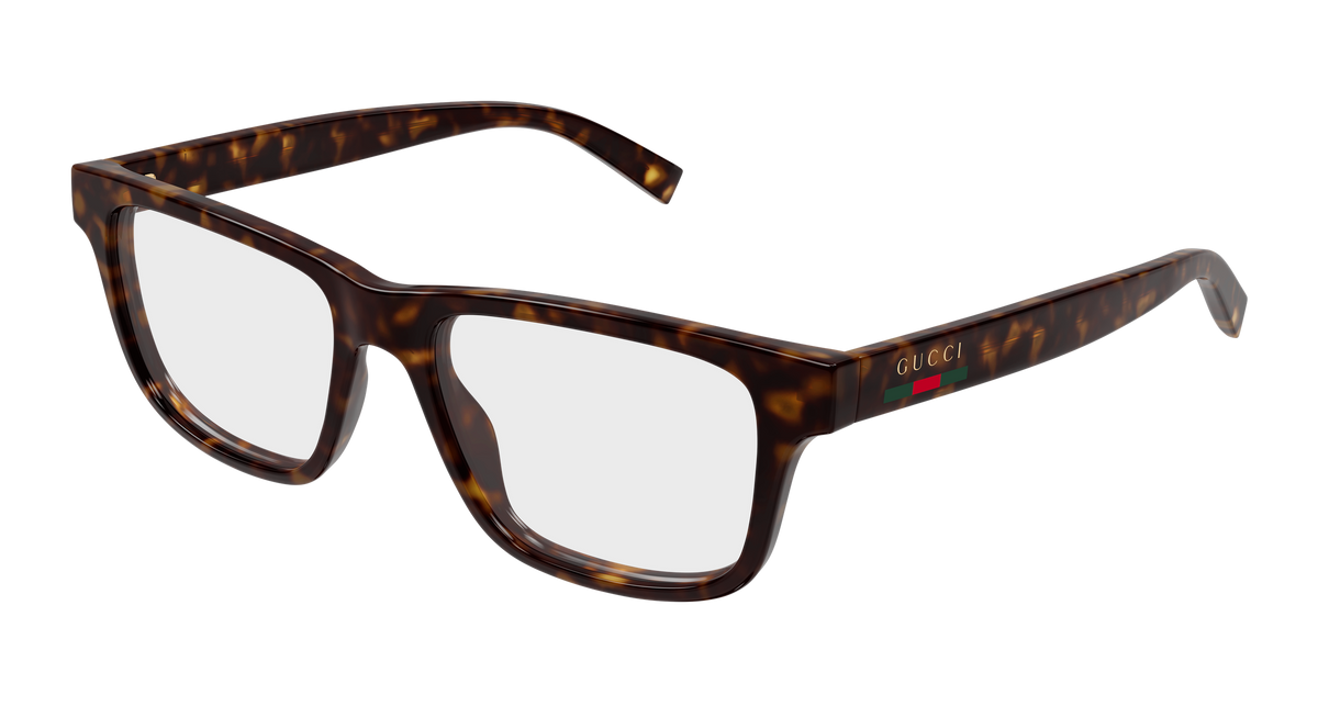 Gucci GG1987O Eyeglasses - Havana / Transparent (002)