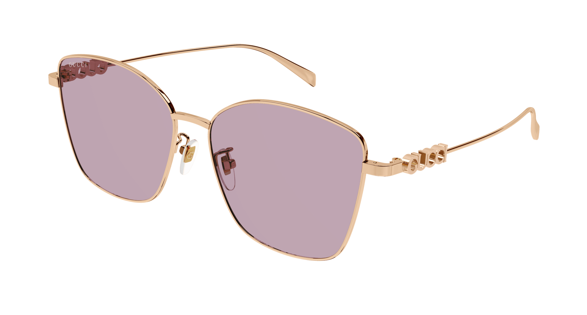 Gucci GG1805SA Sunglasses - Gold / Violet (003)