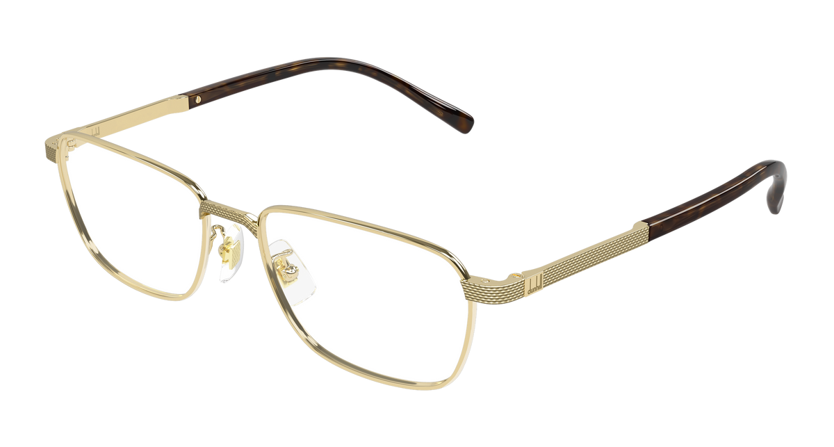 Dunhill DU0109OJ Eyeglasses - Gold / Transparent (001)