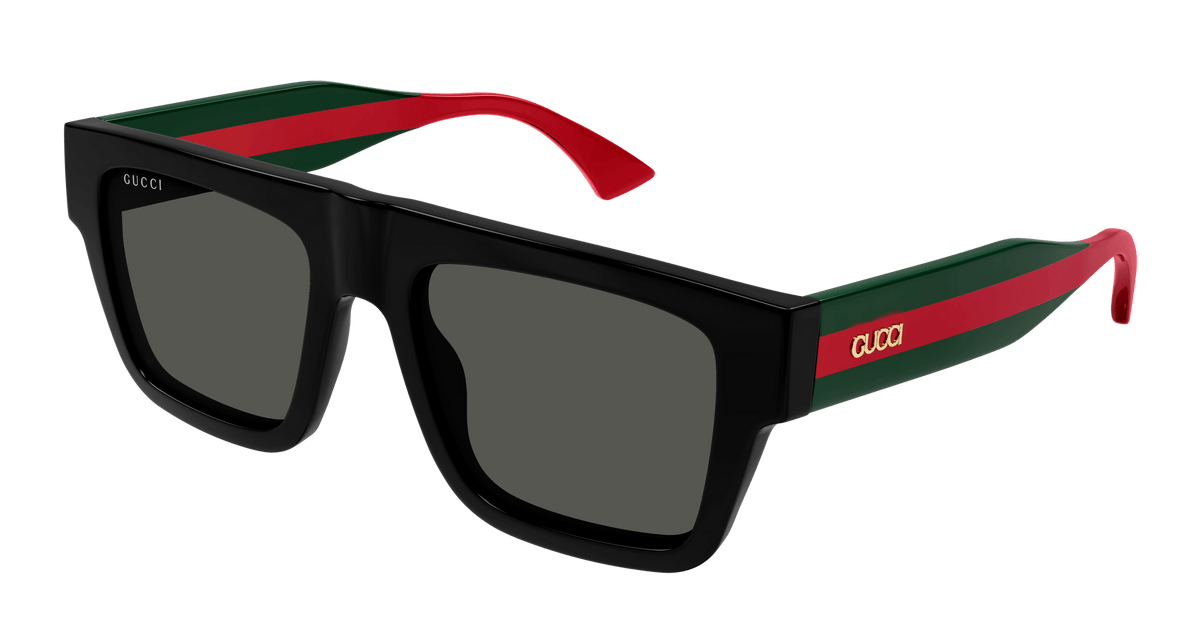 Gucci GG1868S Sunglasses - Black / Grey (001)