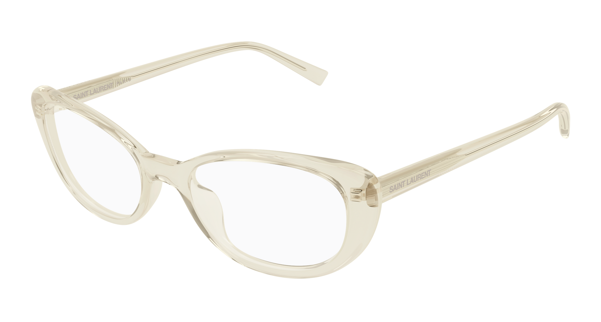Saint Laurent SL 822 OPT Eyeglasses - Yellow / Transparent (004)