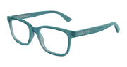 Alexander McQueen AM0541O Eyeglasses - Blue / Transparent (010)
