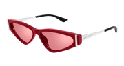 Alexander McQueen AM0493S Sunglasses - Red (003)