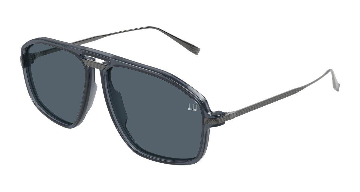 Dunhill DU0120S Sunglasses - Grey / Blue (004)