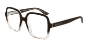 Alexander McQueen AM0538O Eyeglasses - Brown / Transparent (006)