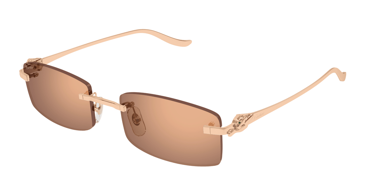 Cartier CT0552S Sunglasses - Copper / Gold (003)