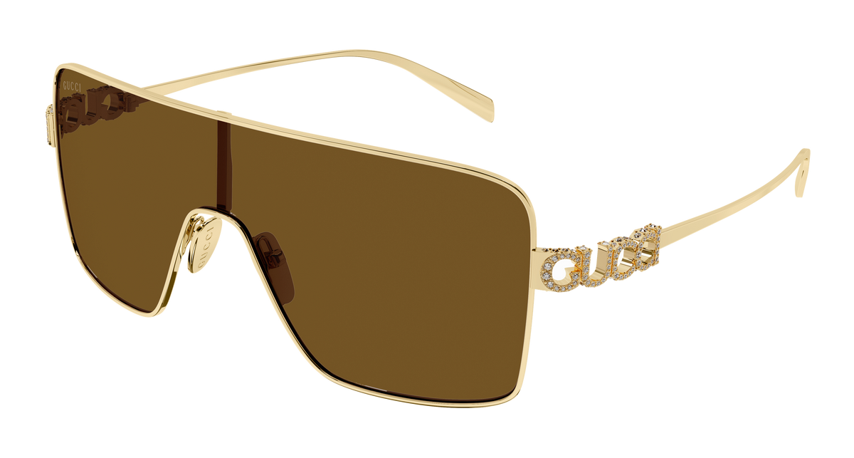 Gucci GG1936S Sunglasses - Gold / Brown (003)