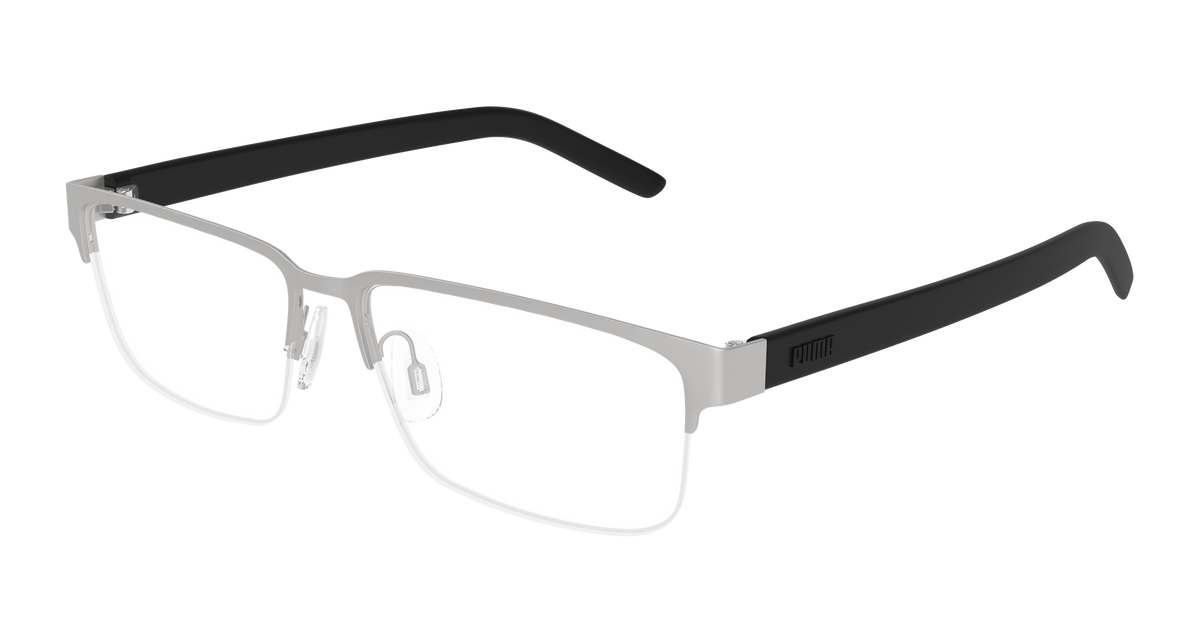 Puma PU0519O Eyeglasses - Gunmetal / Transparent (002)
