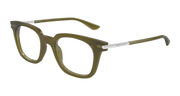 Alexander McQueen AM0521O Eyeglasses - Green / Transparent (004)