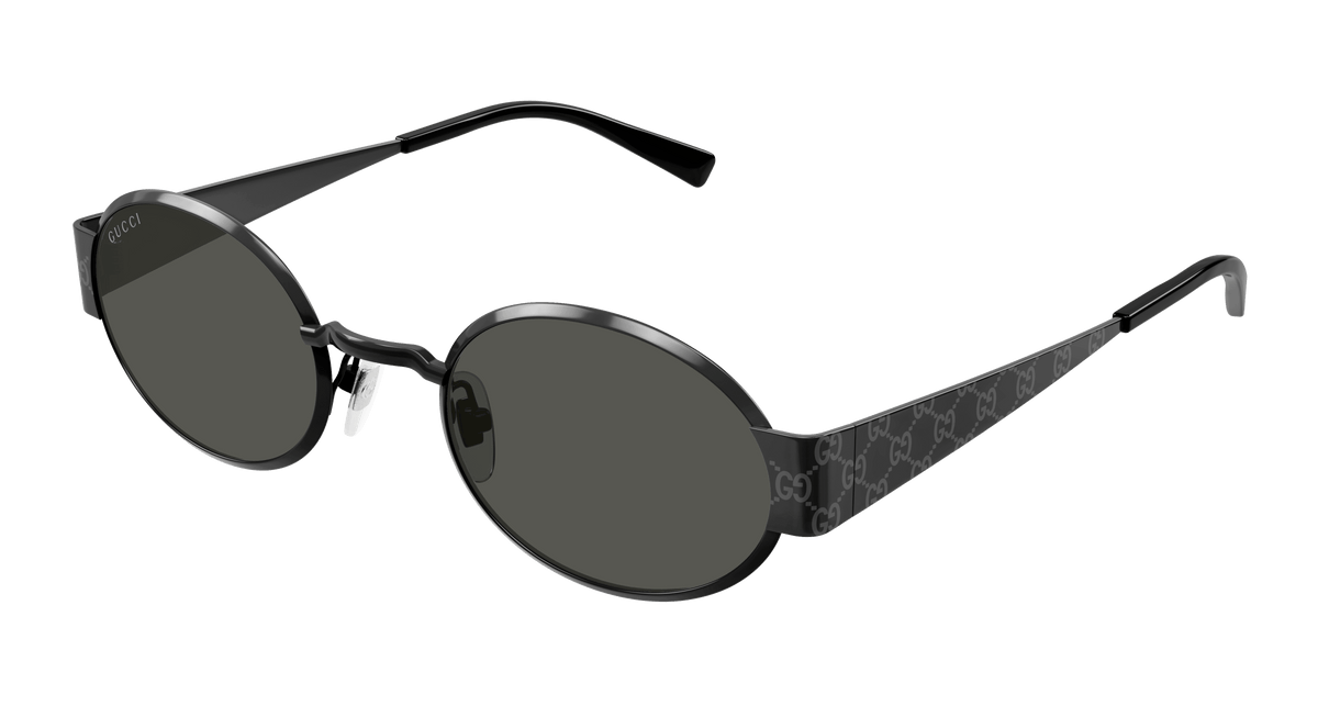 Gucci GG1854S Sunglasses - Gunmetal / Grey (001)
