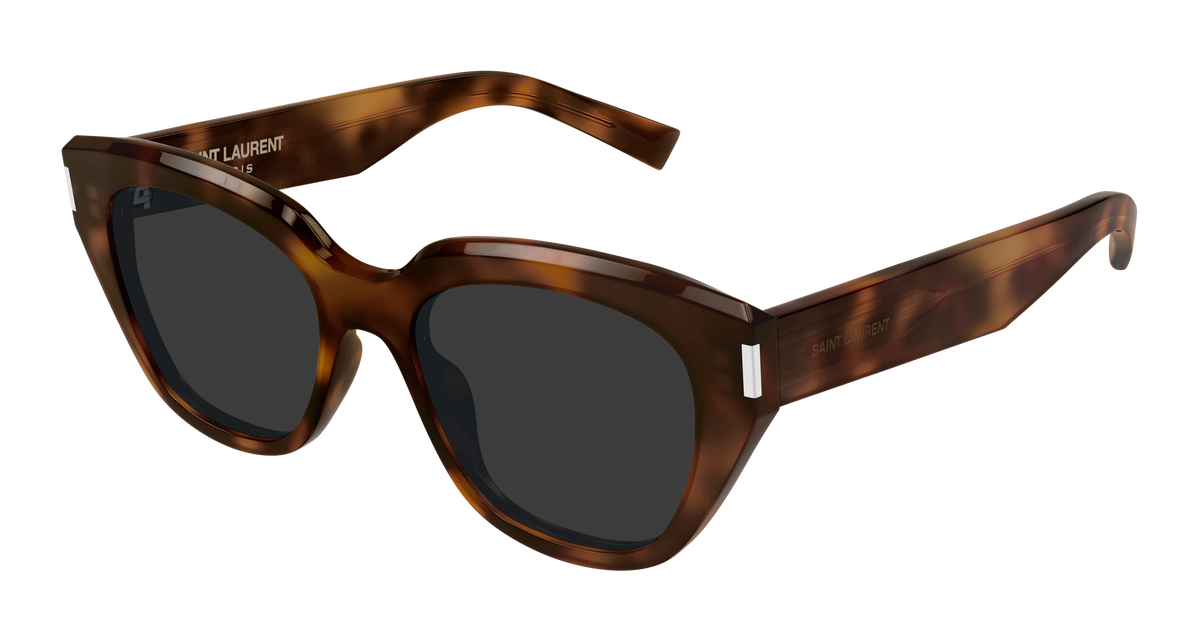 Saint Laurent SL 827/K Sunglasses - Havana / Grey (002)