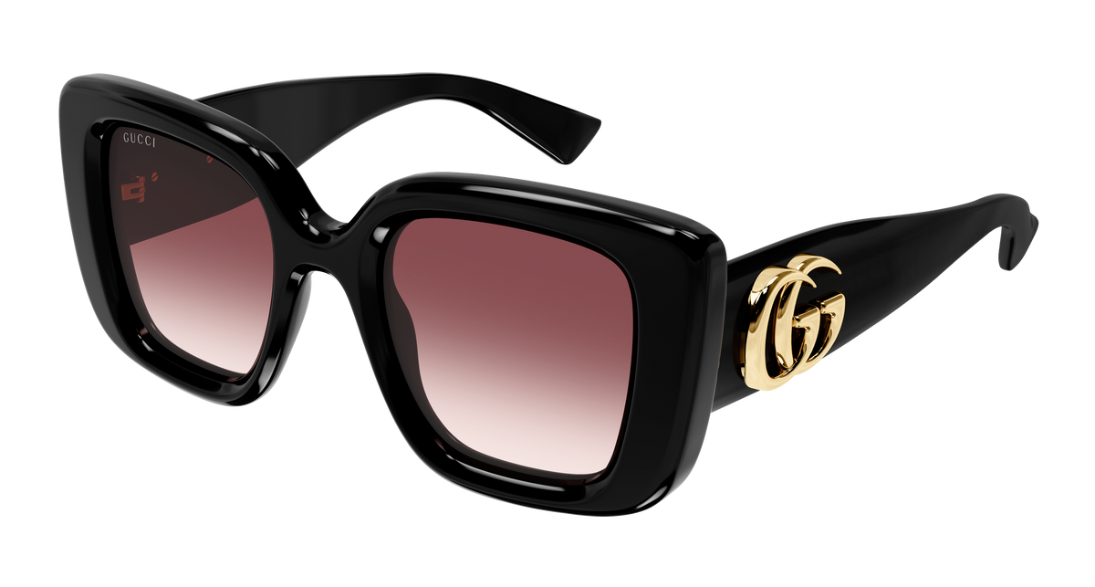 Gucci GG1975S Sunglasses - Black / Red (001)