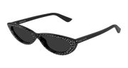 Alexander McQueen AM0535S Sunglasses - Black / Grey (005)