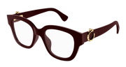 Cartier CT0566O Eyeglasses - Red / Transparent (007)