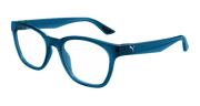 Puma PU0486O Eyeglasses - Blue / Transparent (004)