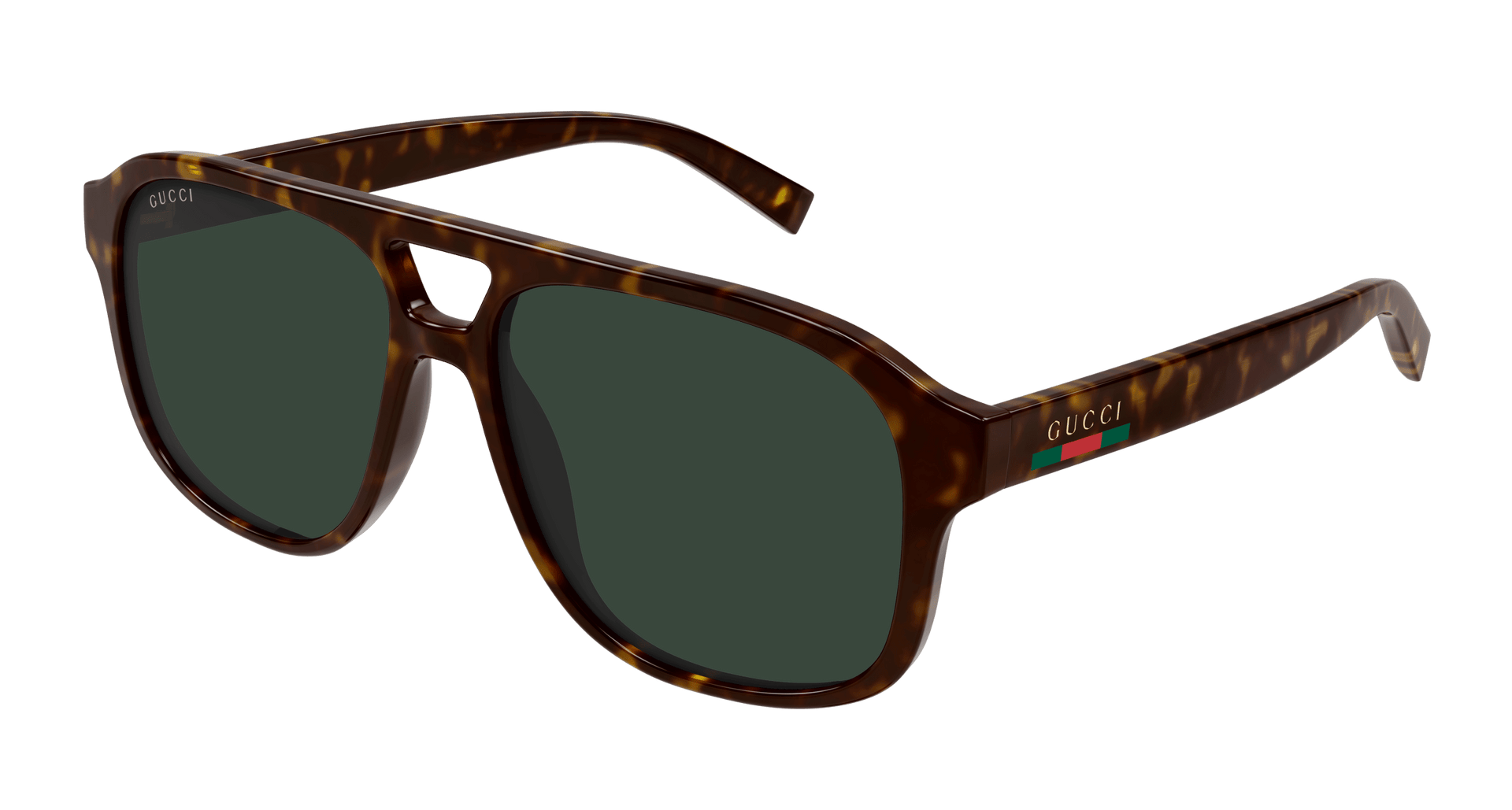 Gucci GG1856S Sunglasses - Havana / Green (002)