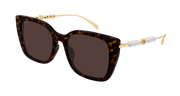 Gucci GG1971SA Sunglasses - Havana / Brown (003)