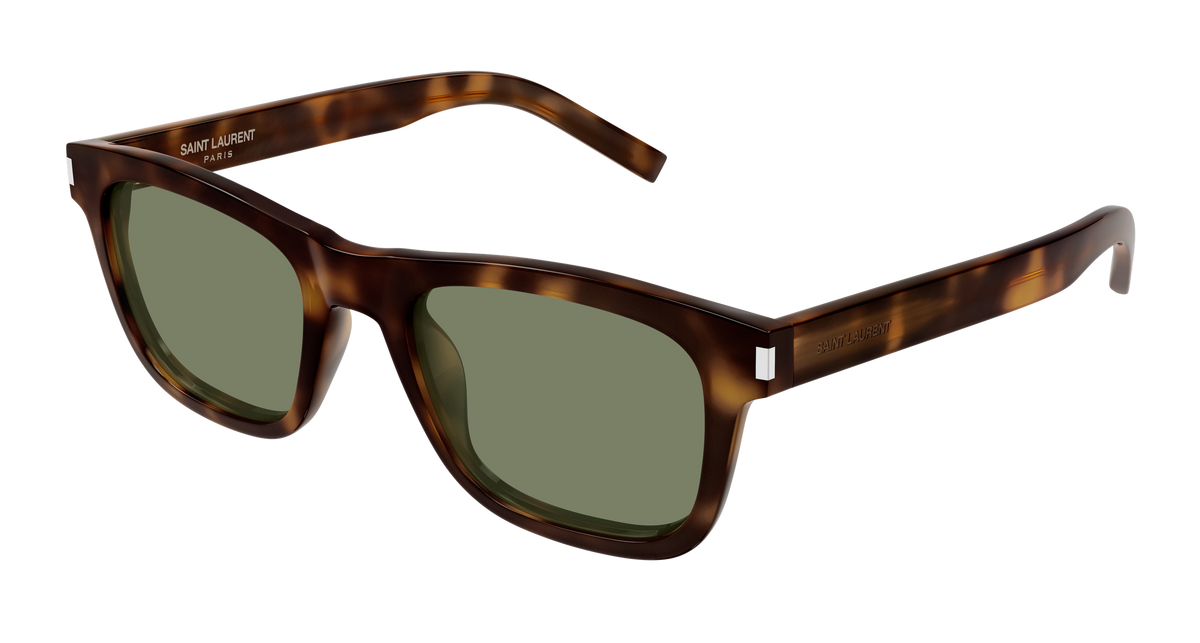 Saint Laurent SL 819 Sunglasses - Havana / Green (003)