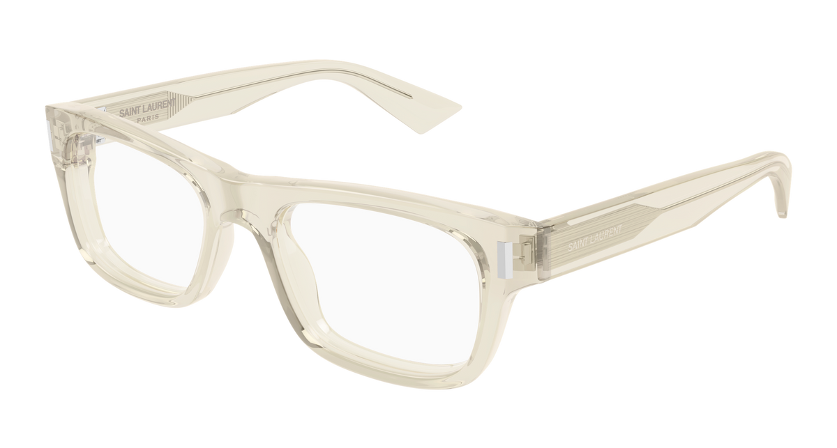 Saint Laurent SL 83 OPT Eyeglasses - Yellow / Transparent (004)