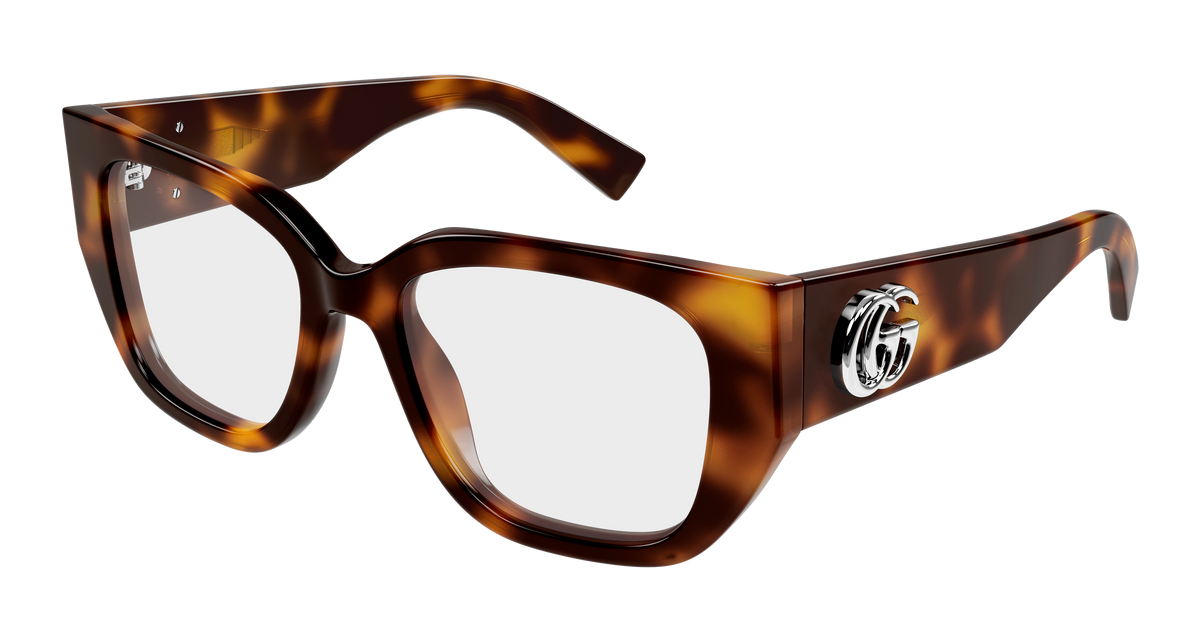 Gucci GG1952O Eyeglasses - Havana / Transparent (002)