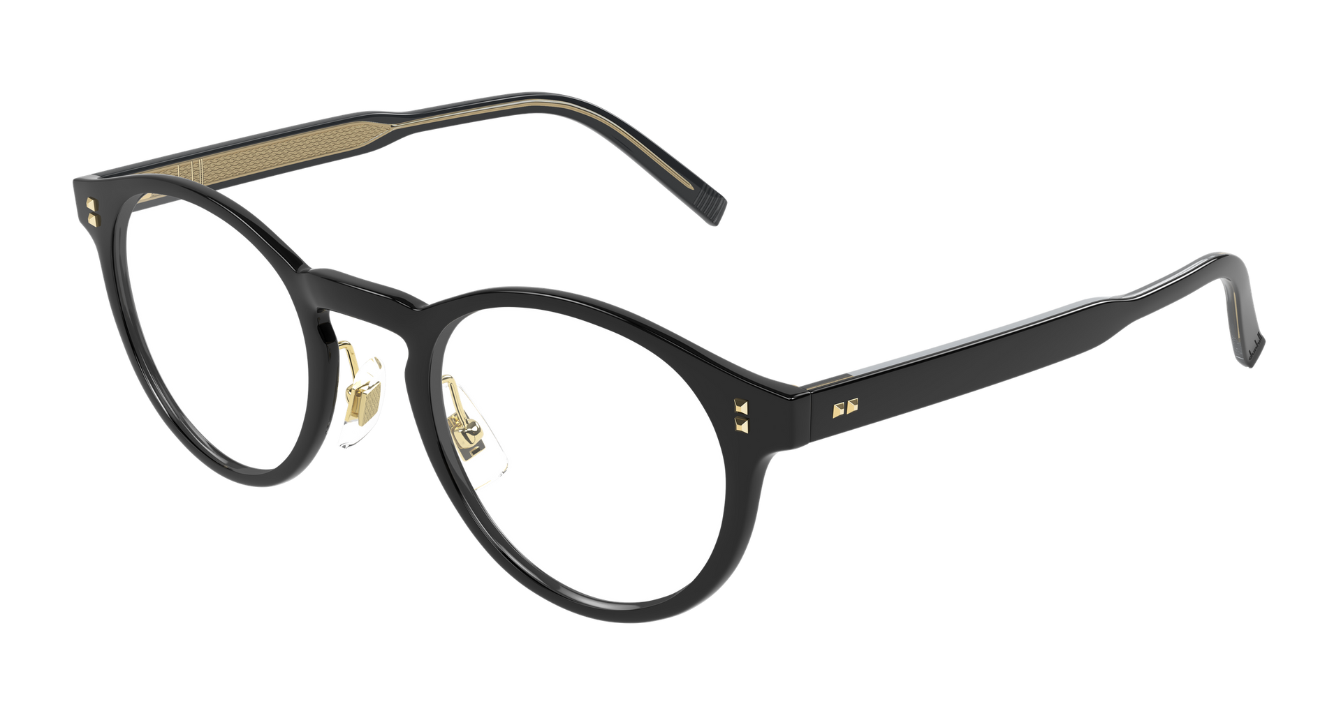 Dunhill DU0115O Eyeglasses - Black / Transparent (001)