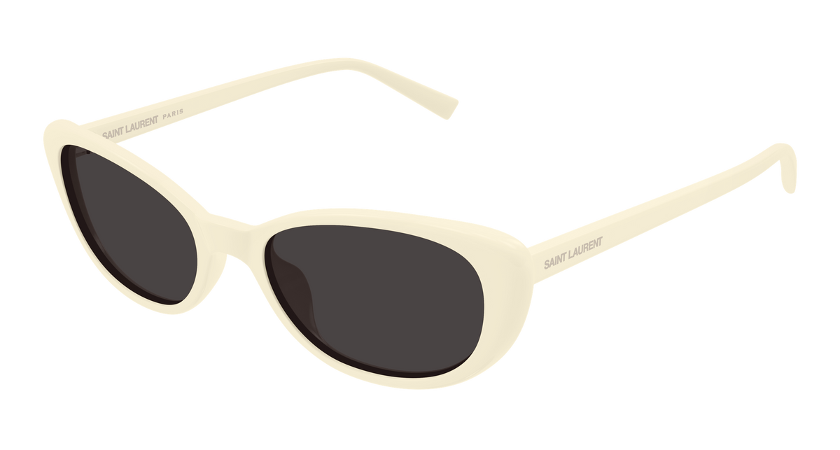 Saint Laurent SL 822 Sunglasses - Ivory / Black (004)