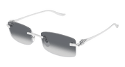 Cartier CT0552S Sunglasses - Silver / Grey (002)