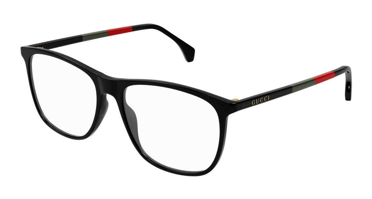 Gucci GG0554O Eyeglasses - Black / Transparent (009)
