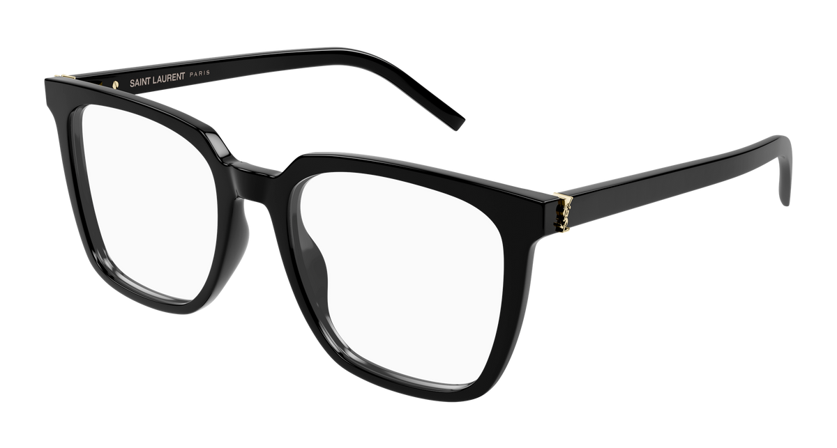 Saint Laurent SL M146 OPT Eyeglasses - Black / Transparent (001)