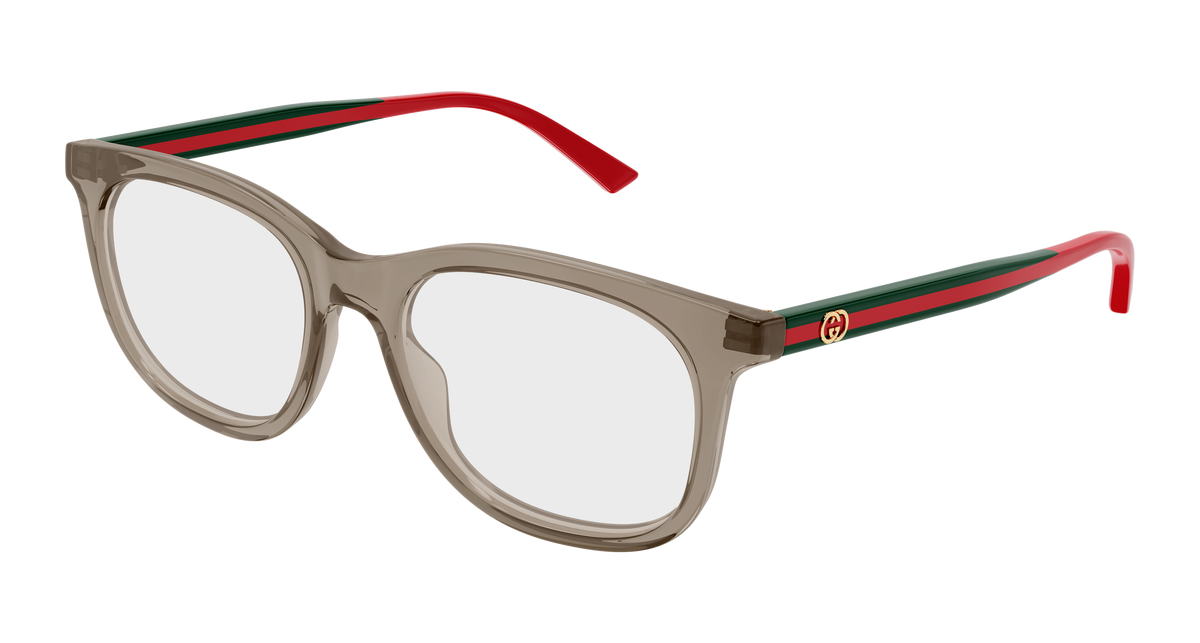 Gucci GG1990O Eyeglasses - Brown / Transparent (007)