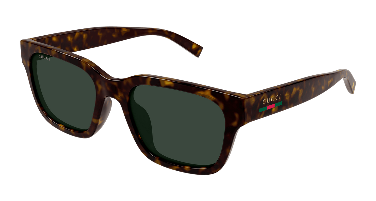 Gucci GG1857S Sunglasses - Havana / Green (002)
