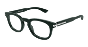 Alexander McQueen AM0498O Eyeglasses - Green / Transparent (004)