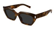 Saint Laurent SL 826 PAGE Sunglasses - Havana / Grey (002)