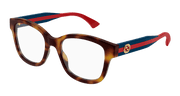 Gucci GG1863O Eyeglasses - Havana / Transparent (002)