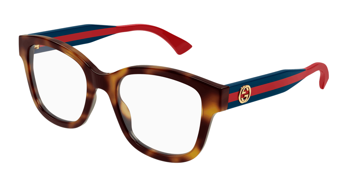 Gucci GG1863O Eyeglasses - Havana / Transparent (002)