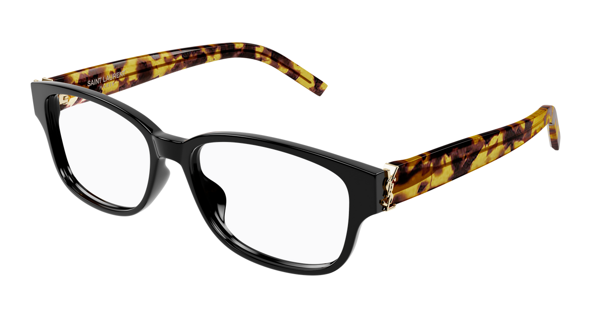 Saint Laurent SL M149 Eyeglasses - Black / Transparent (010)