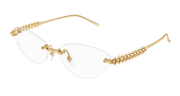 Cartier CT0565O Eyeglasses - Gold / Transparent (001)