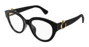 Cartier CT0567O Eyeglasses - Black / Transparent (001)