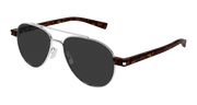 Saint Laurent SL 843 Sunglasses - Silver / Grey (002)