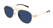 Saint Laurent SL 708 Sunglasses - Gold / Blue (005)