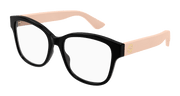 Gucci GG1340O Eyeglasses - Black / Transparent (007)
