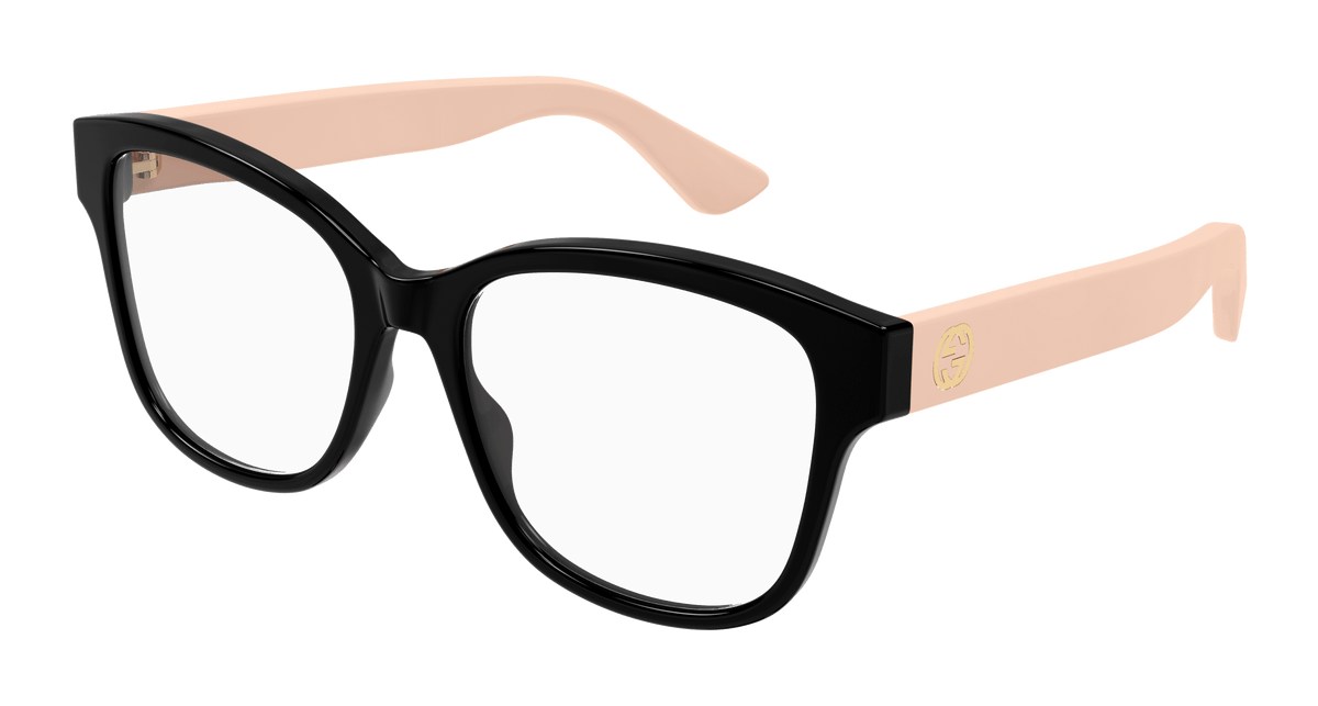 Gucci GG1340O Eyeglasses - Black / Transparent (007)