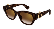 Cartier CT0548SA Sunglasses - Havana / Brown (002)