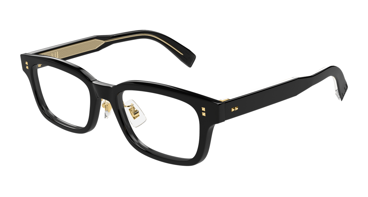 Dunhill DU0112OJ Eyeglasses - Black / Transparent (001)