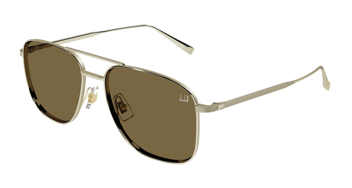 Dunhill DU0118S Sunglasses - Gold / Brown (002)