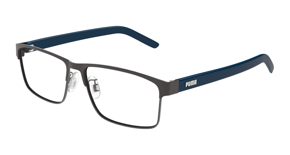 Puma PU0504OA Eyeglasses - Gunmetal / Transparent (003)