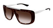 Alexander McQueen AM0492S Sunglasses - Havana / Brown (003)